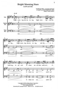Parker: Bright Morning Stars SATB published by Walton